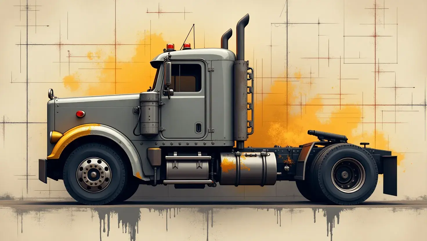 Кузовные работы на грузовых авто в Новомосковске