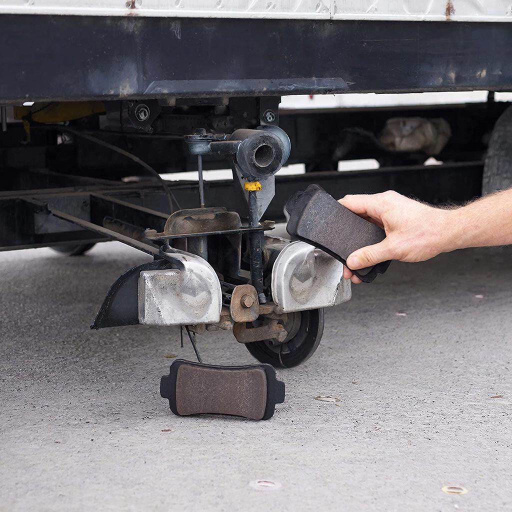 Замена колодок на полуприцепе